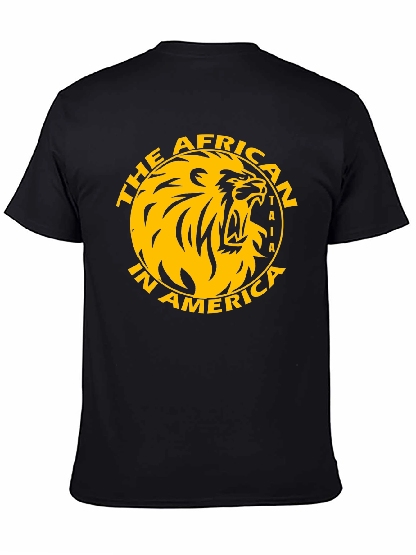 The African T-Shirt Lion Graphic Tee