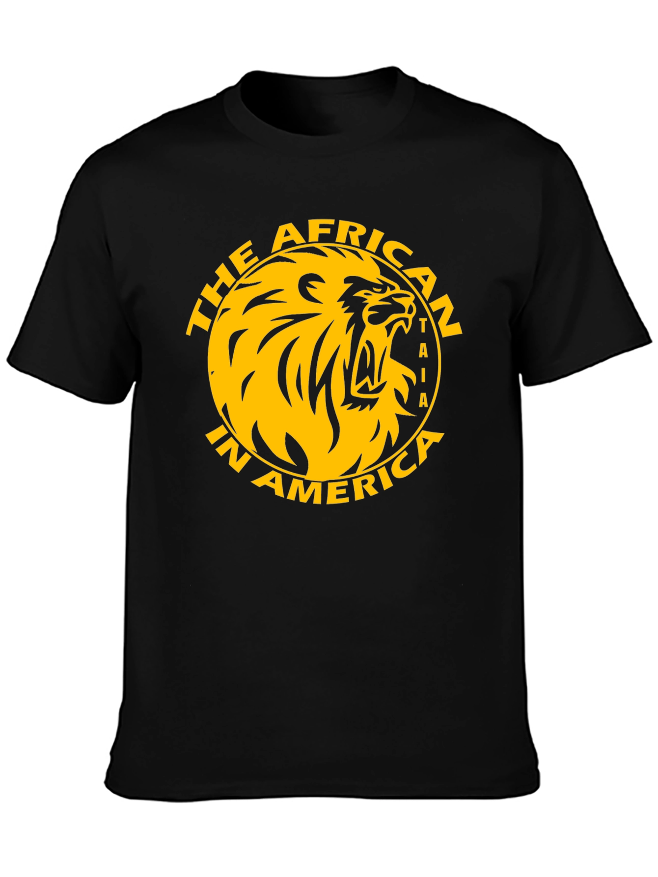 The African T-Shirt Lion Graphic Tee