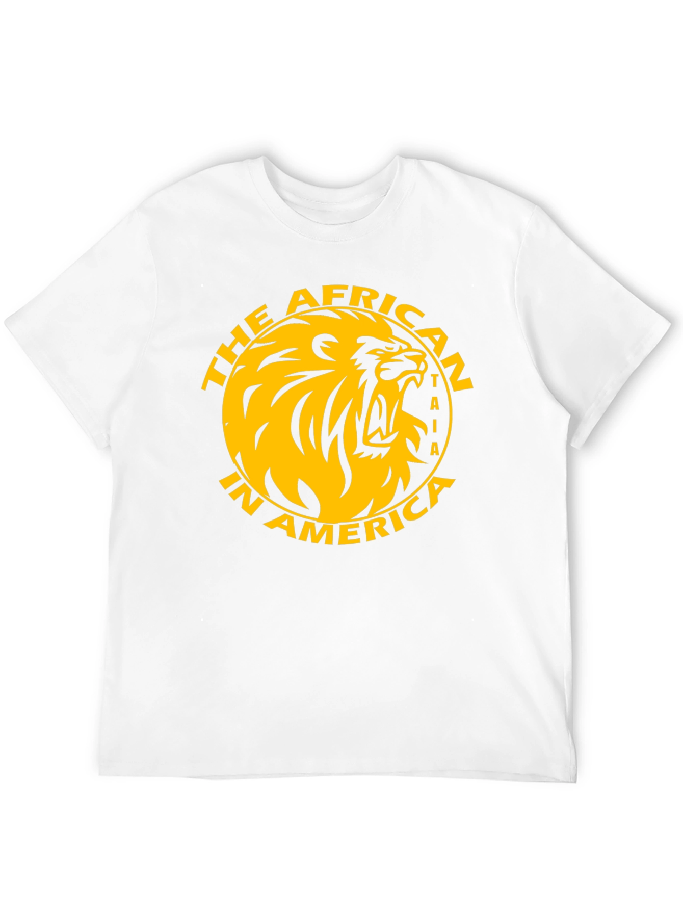 The African T-Shirt Lion Graphic Tee