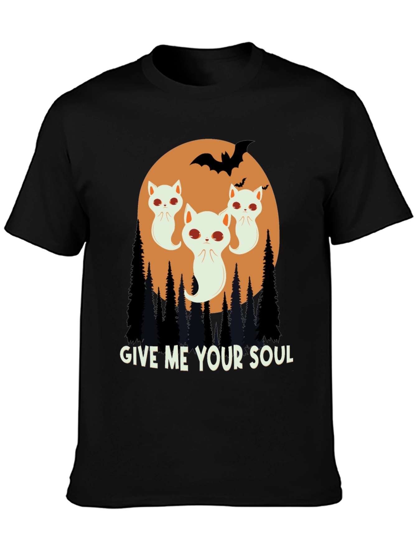 Halloween Cats Soul T-Shirt