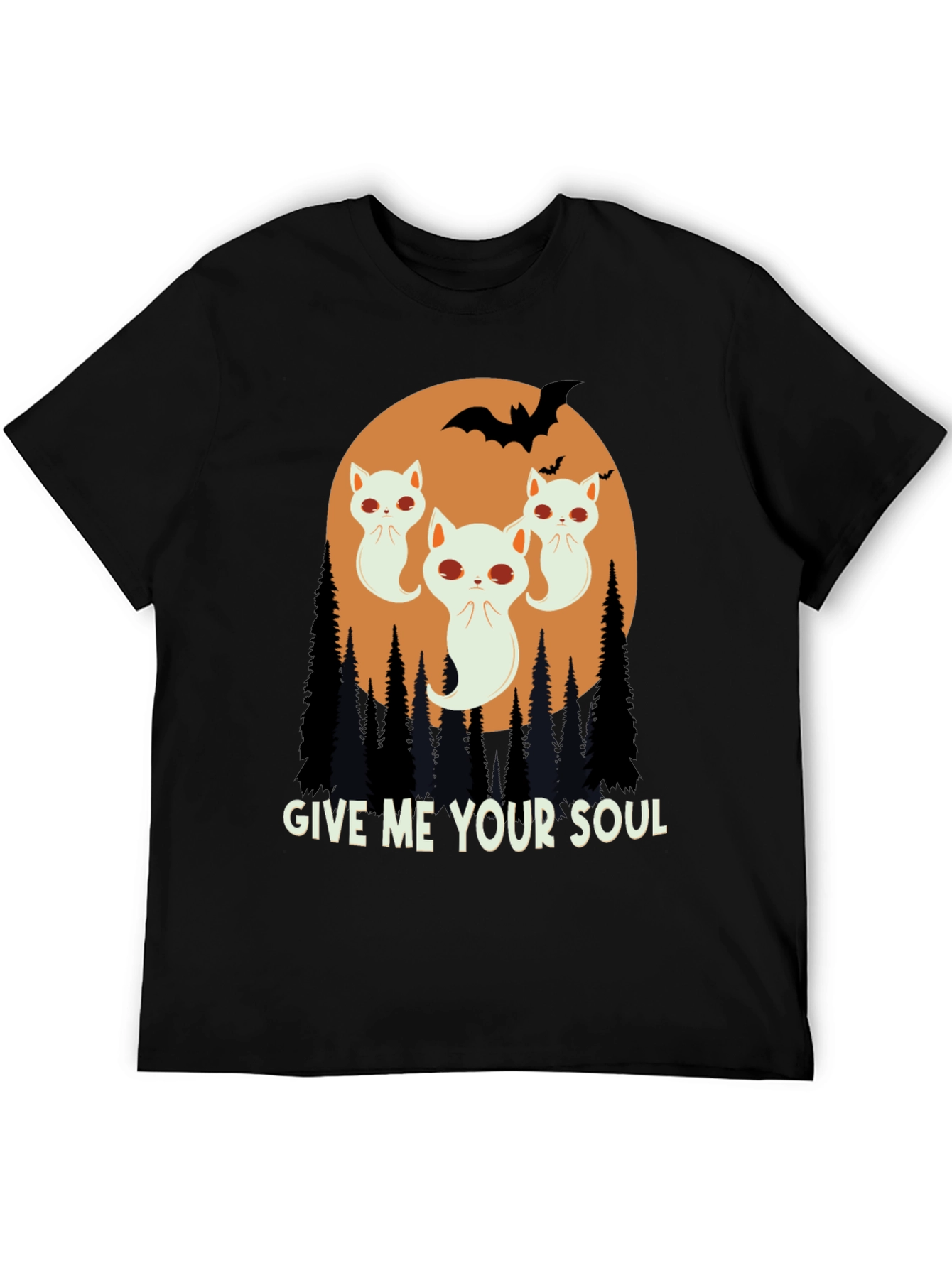 Halloween Cats Soul T-Shirt
