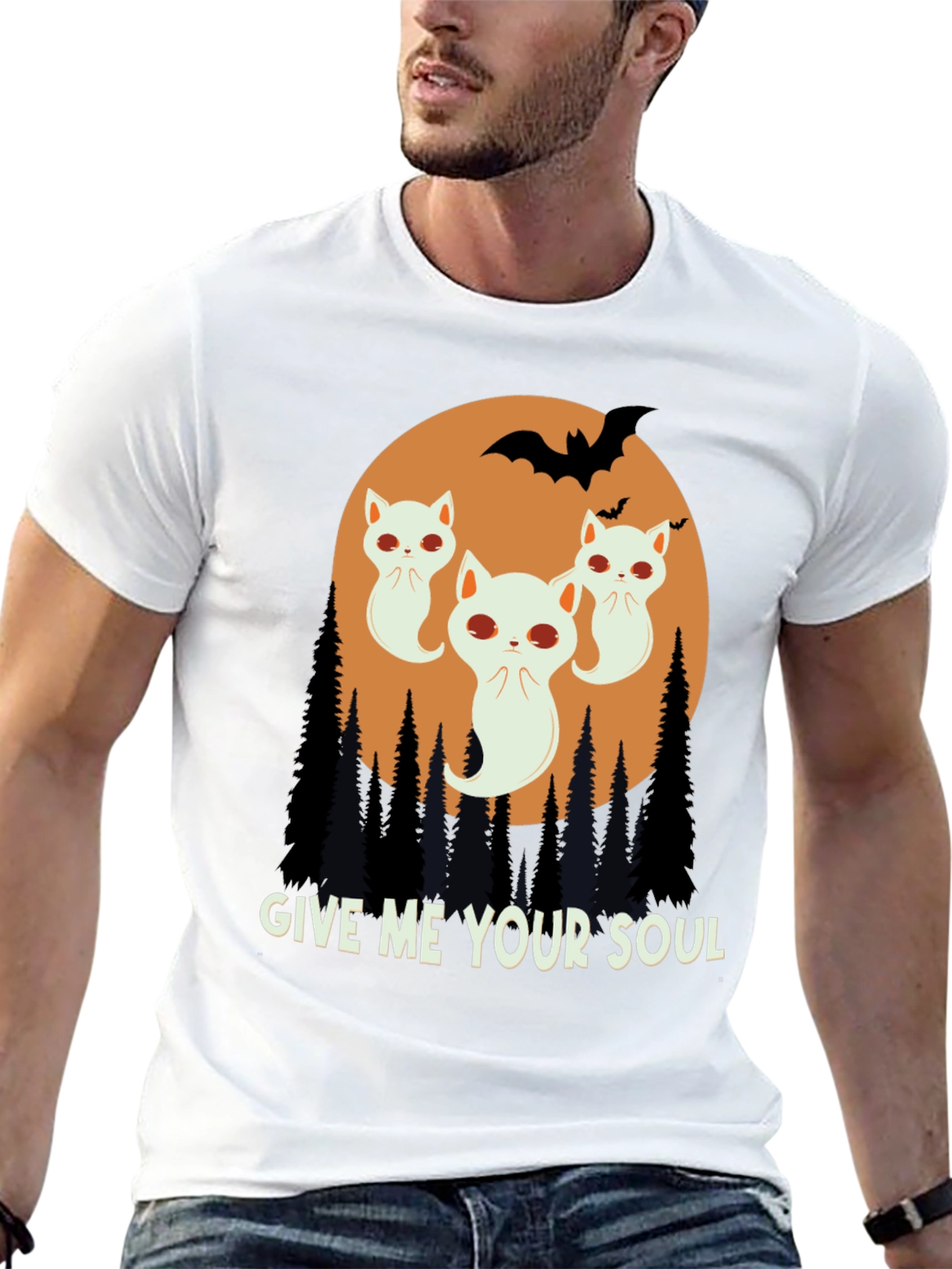 Halloween Cats Soul T-Shirt