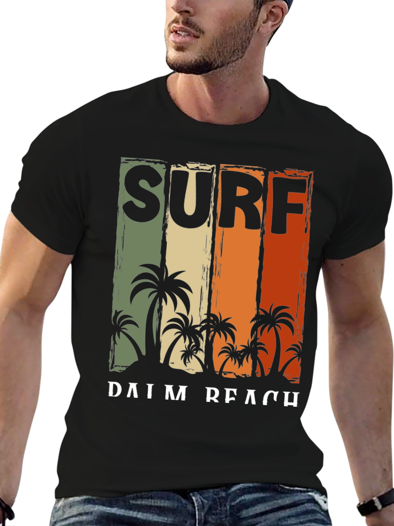 Surf Palm Beach Graphic Tee