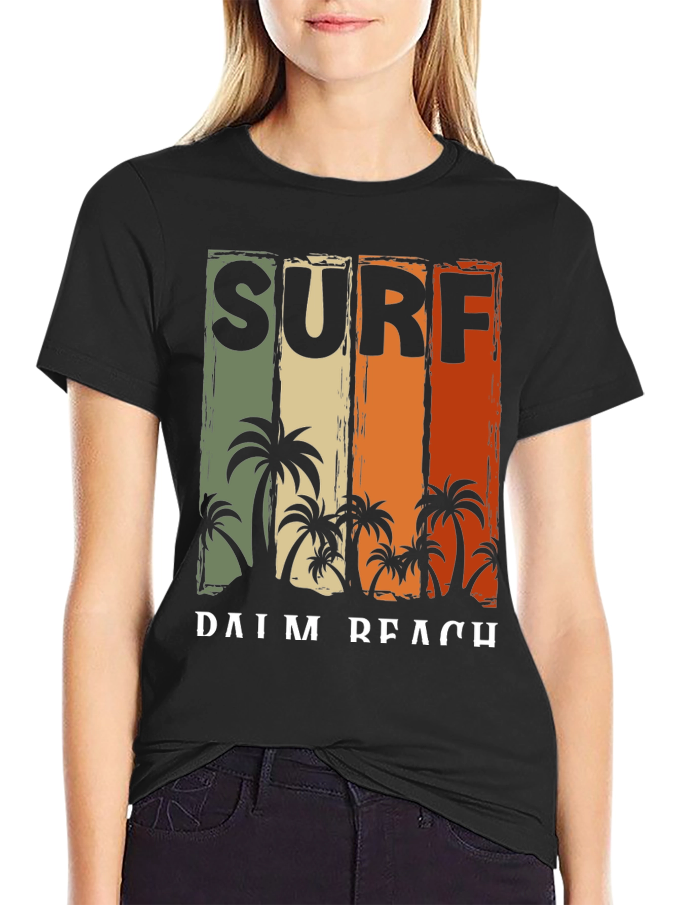 Surf Palm Beach Graphic Tee