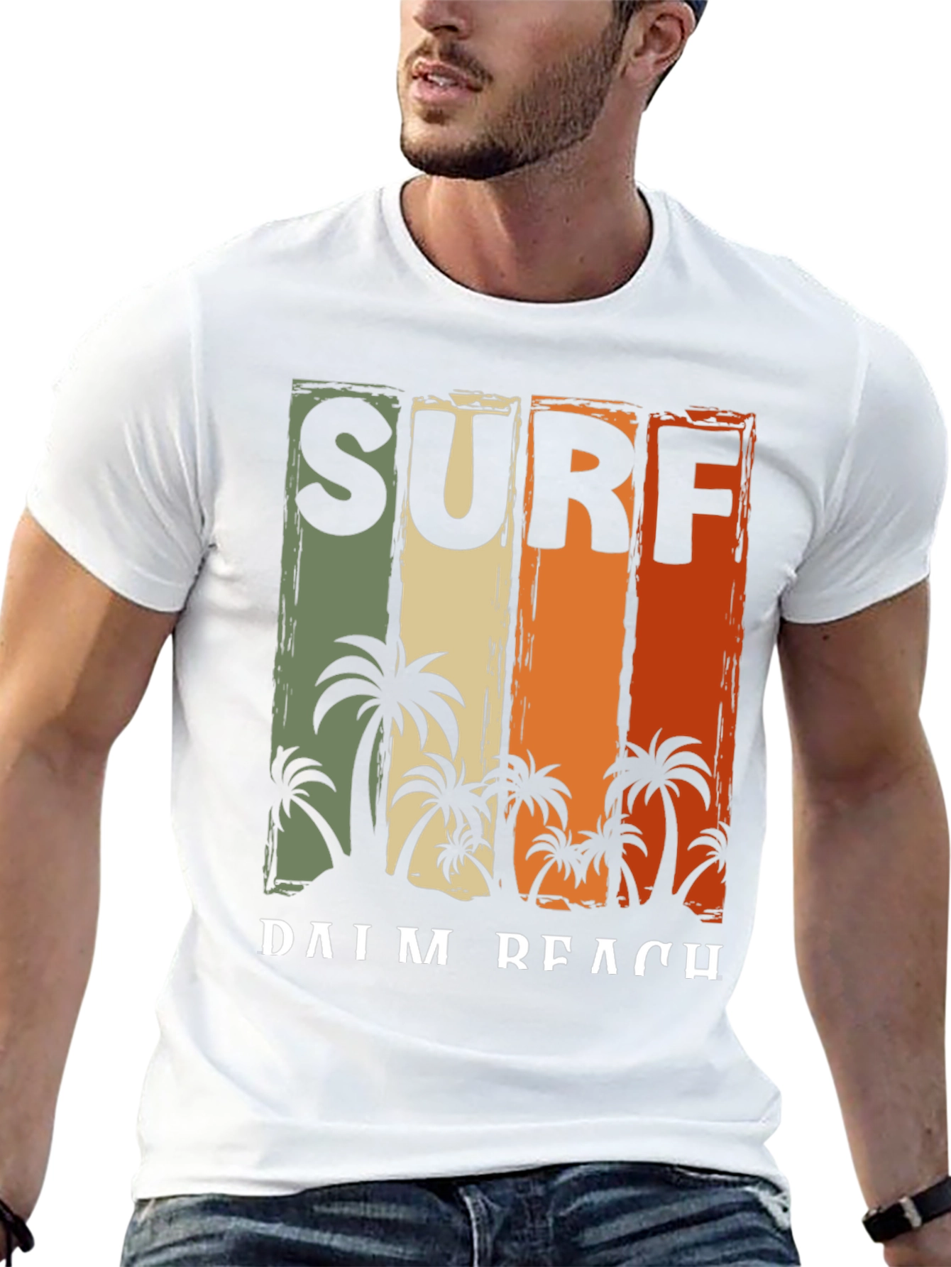 Surf Palm Beach Graphic Tee