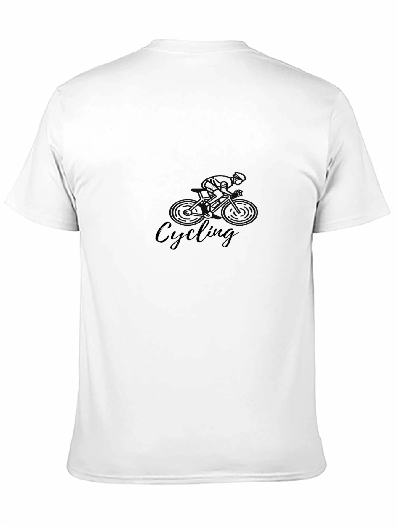 Cycling Graphic Tee - Black T-Shirt