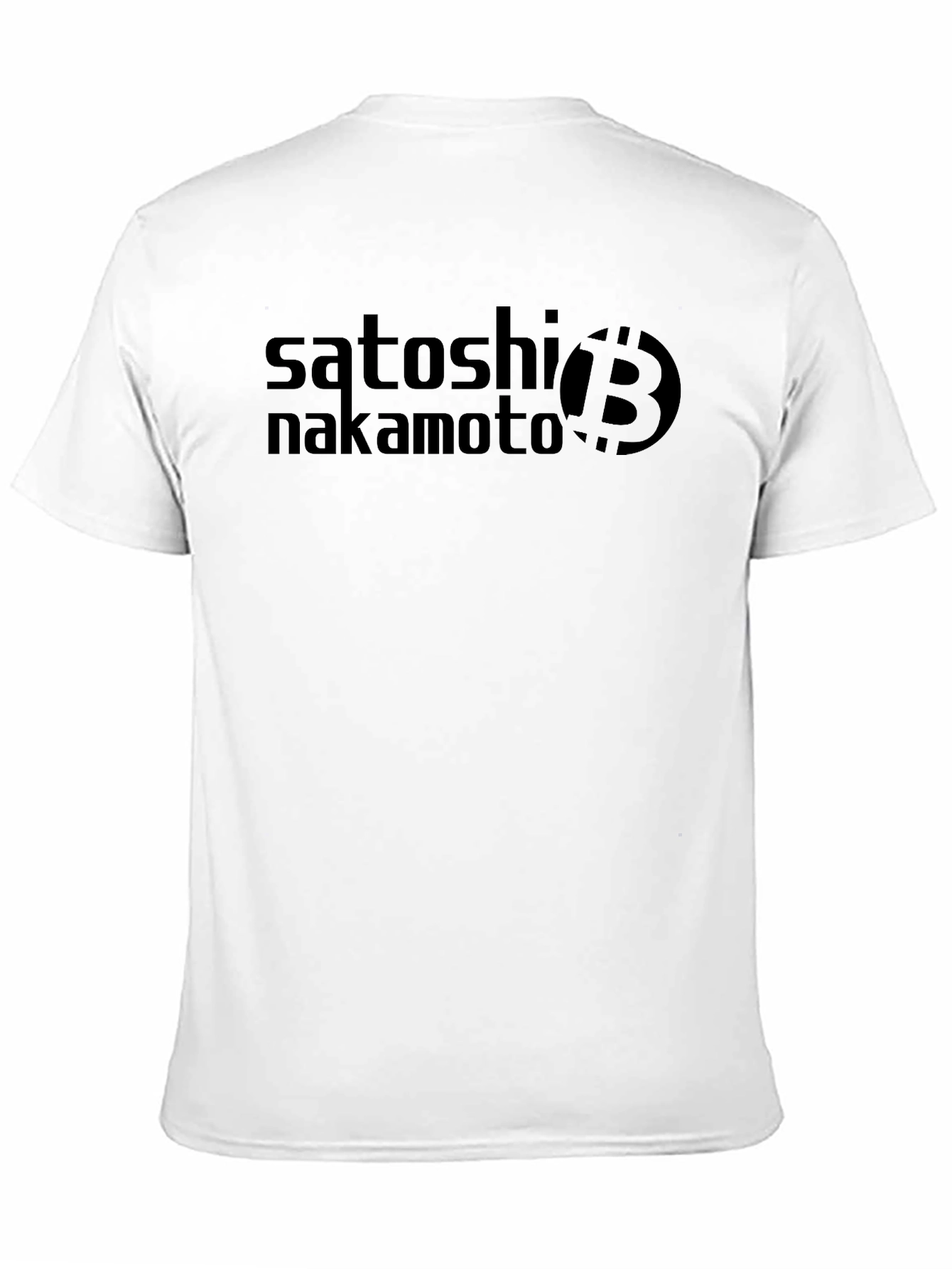 Satoshi Nakamoto Bitcoin Graphic Tee
