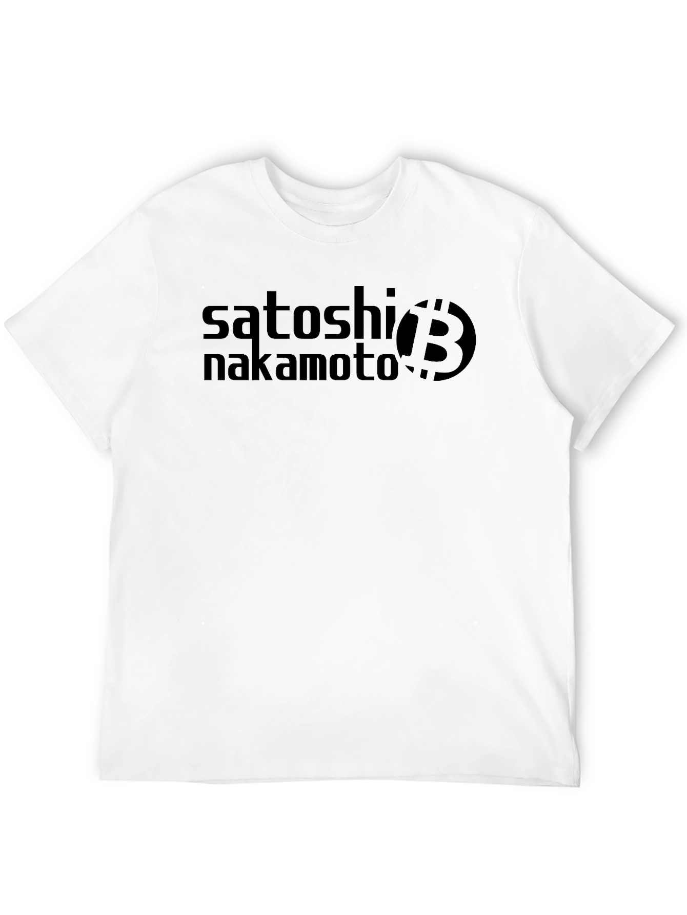 Satoshi Nakamoto Bitcoin Graphic Tee