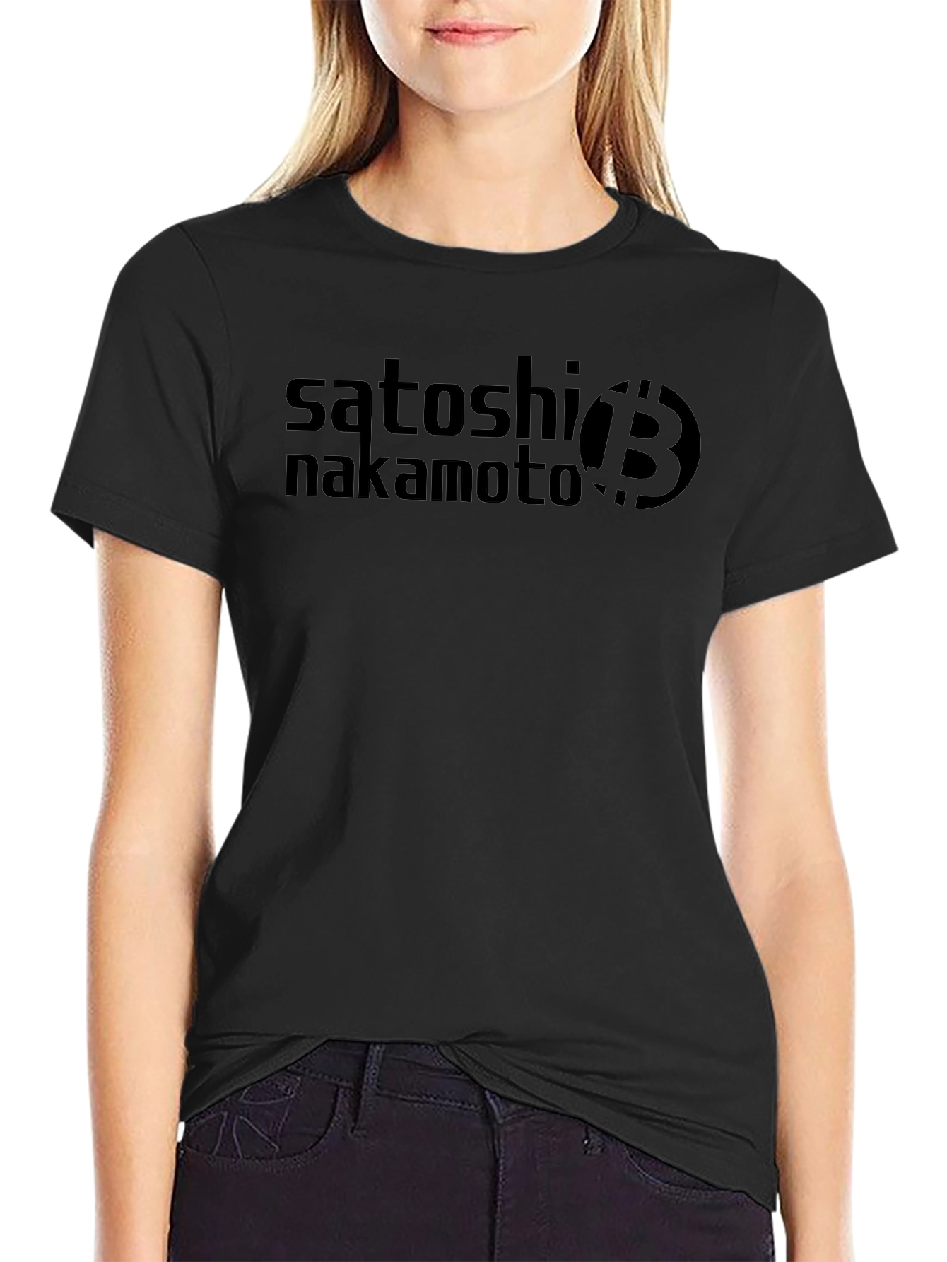 Satoshi Nakamoto Bitcoin Graphic Tee