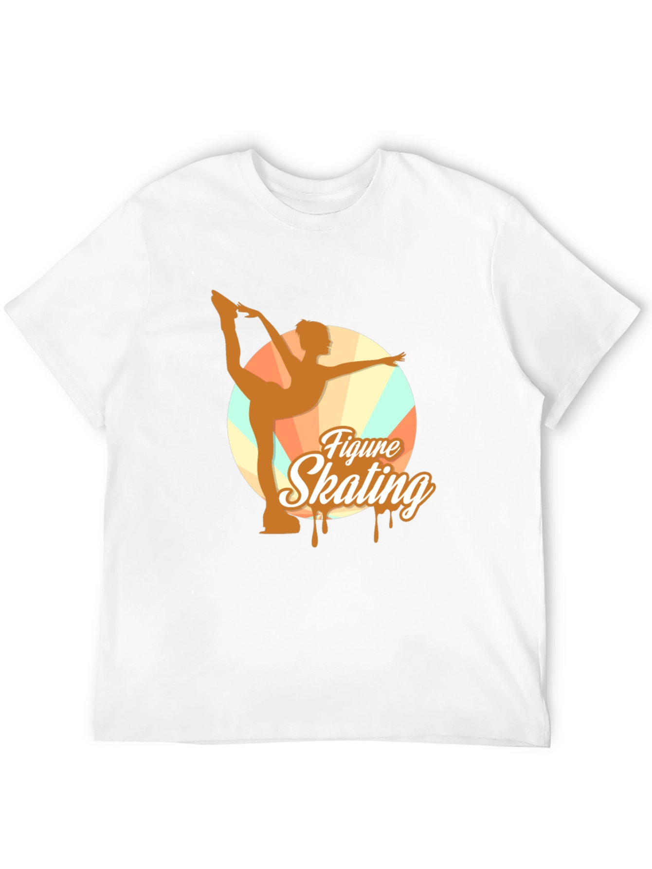 Figure Skating Graphic Tee - Black Unisex T-Shirt