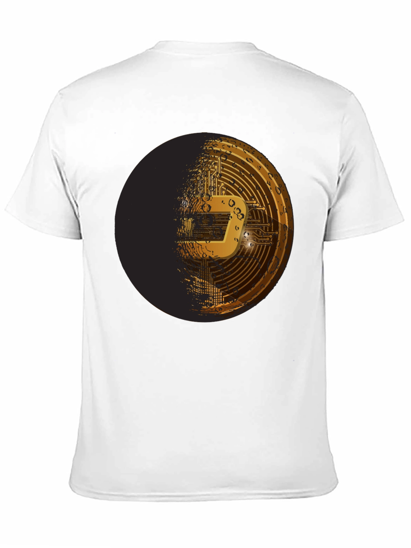 Dash Crypto Tee - Black Graphic T-Shirt