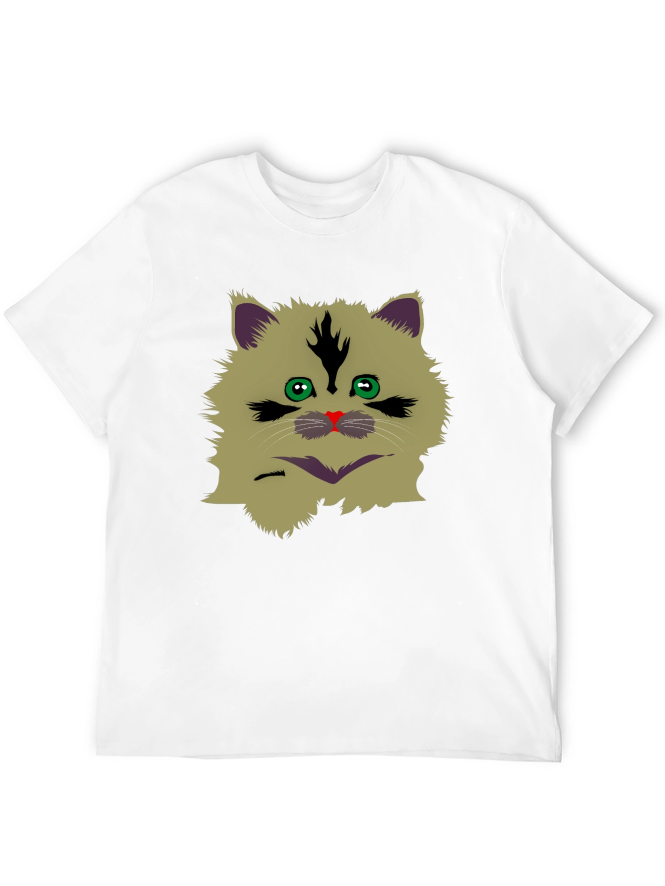 Funny Cat Graphic T-Shirt