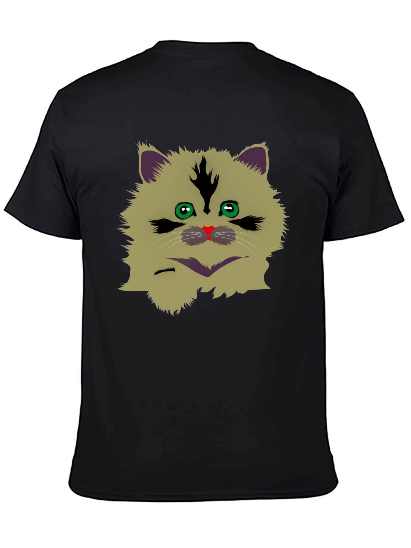 Funny Cat Graphic T-Shirt