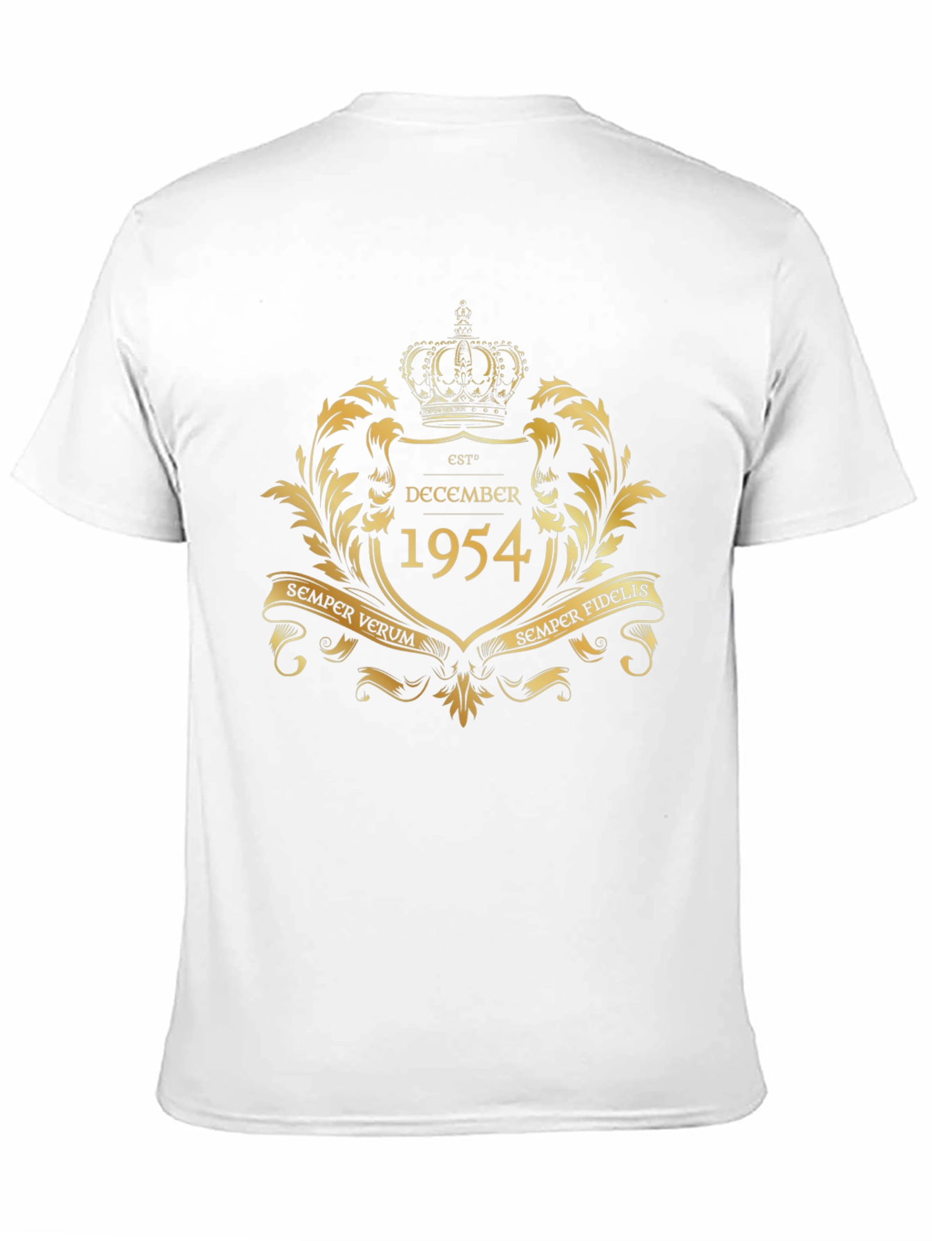 Est. December 1954 Golden Emblem T-Shirt