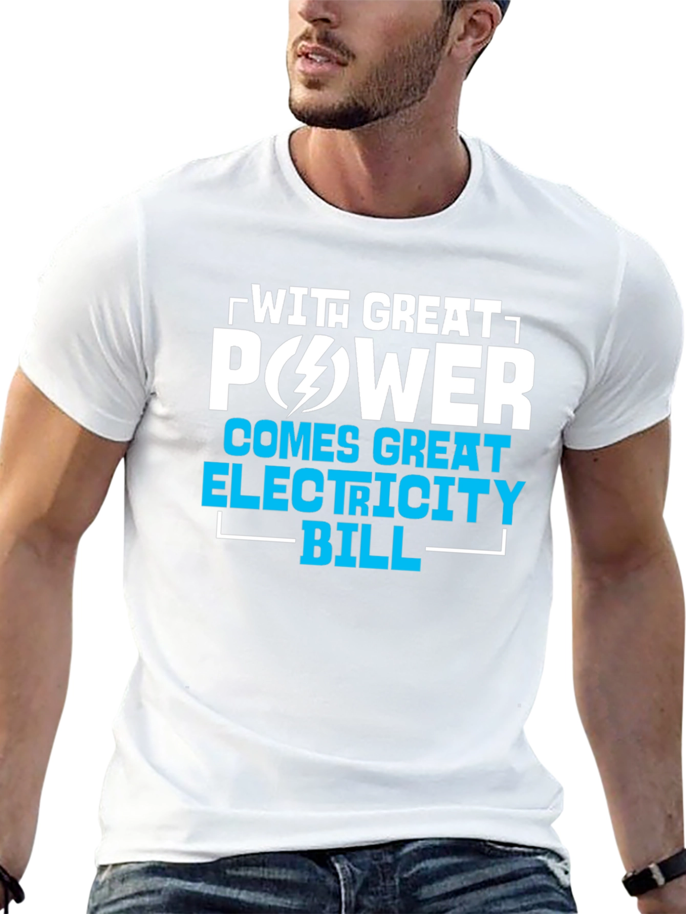 Funny Electrician Power T-Shirt
