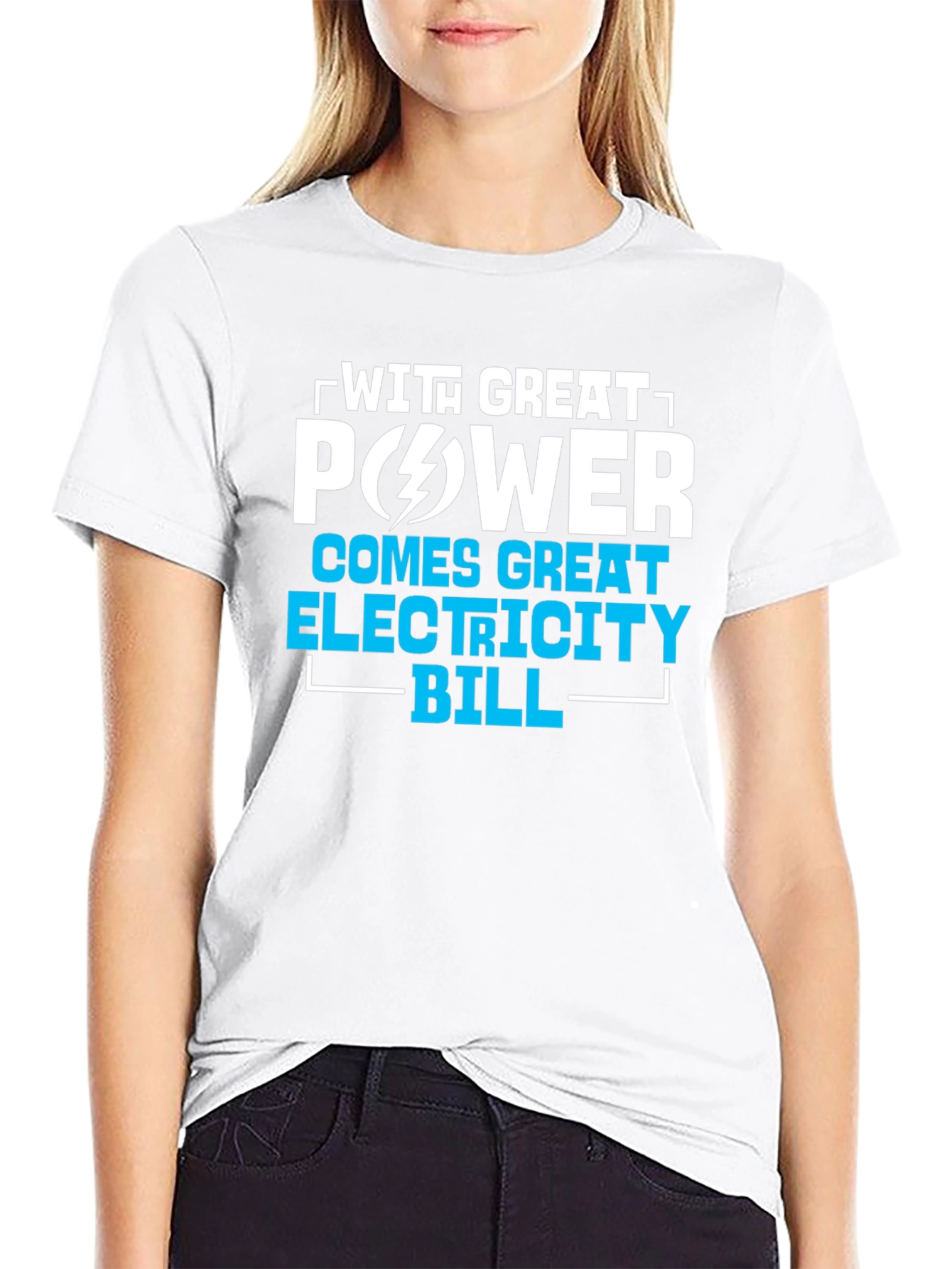 Funny Electrician Power T-Shirt