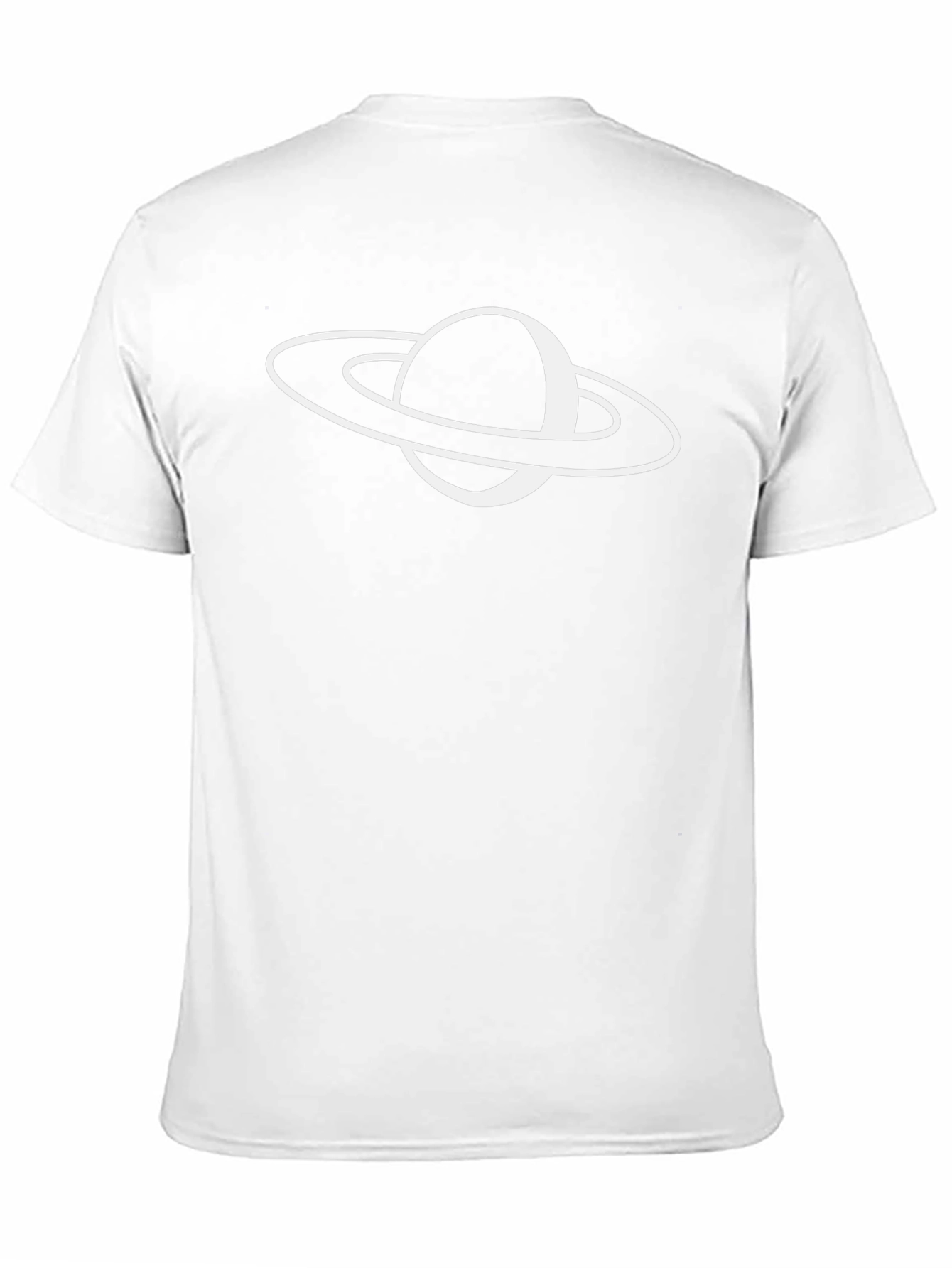 Saturn Graphic T-Shirt - Trendy Space Design