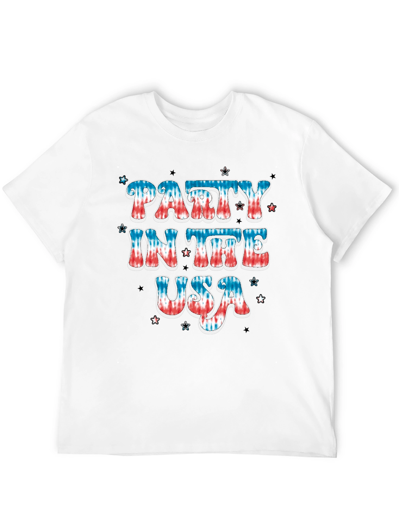Party In The USA Patriotic Graphic T-Shirt