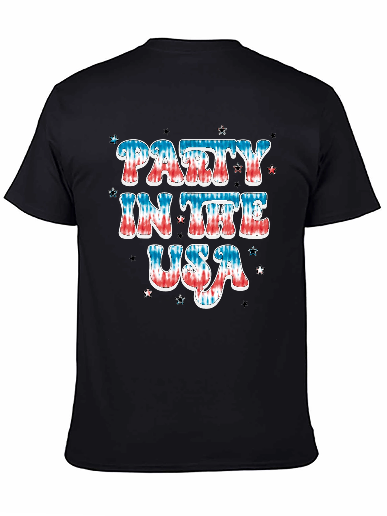 Party In The USA Patriotic Graphic T-Shirt