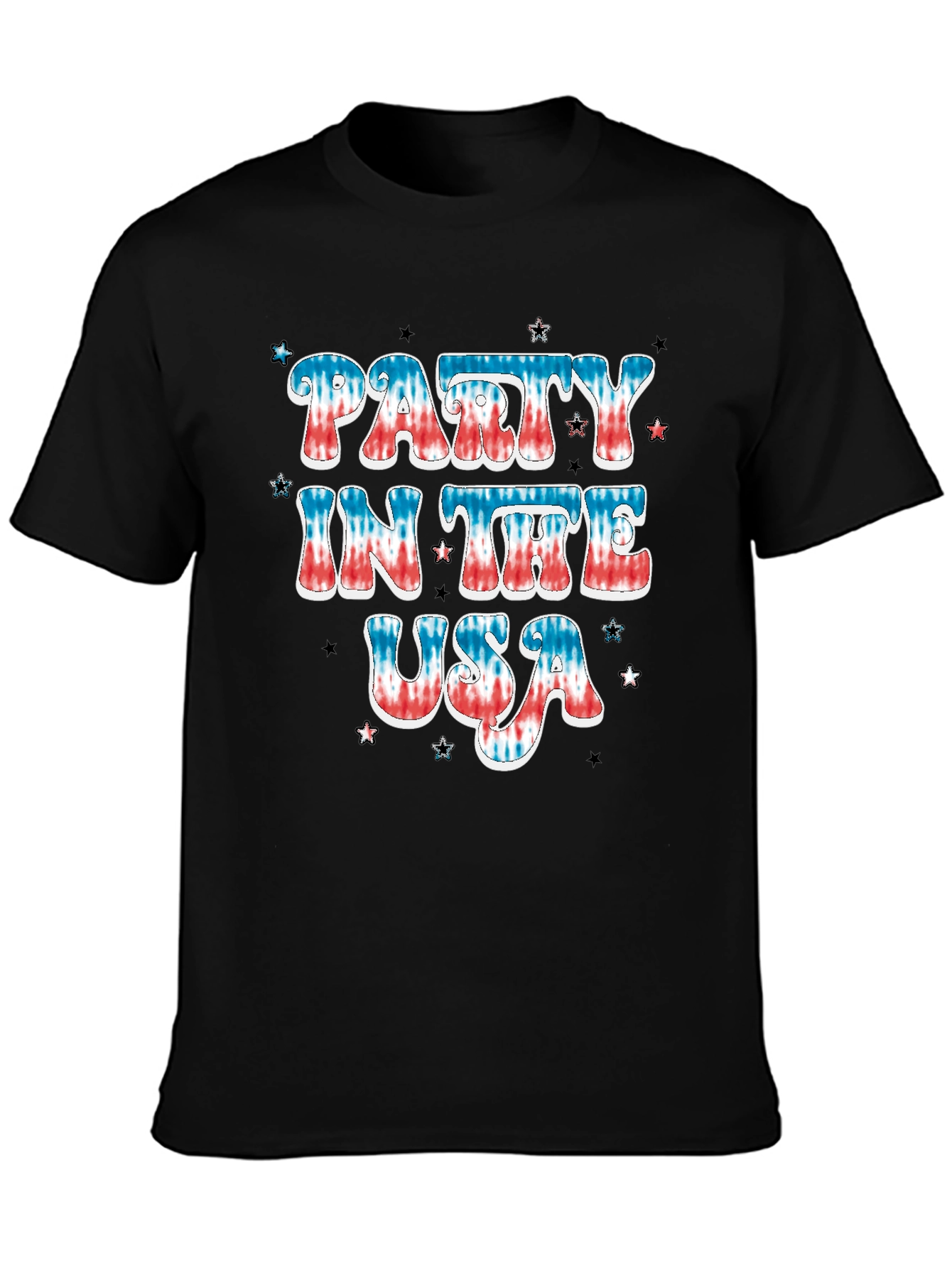 Party In The USA Patriotic Graphic T-Shirt
