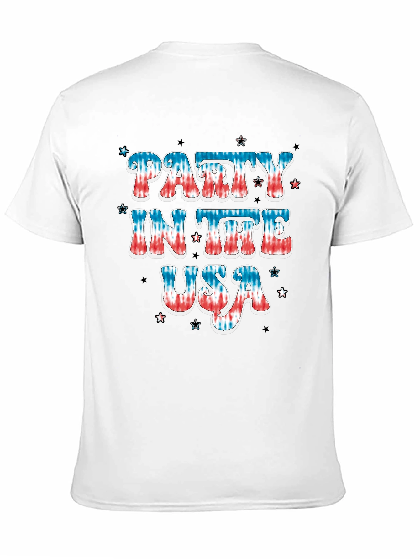 Party In The USA Patriotic Graphic T-Shirt