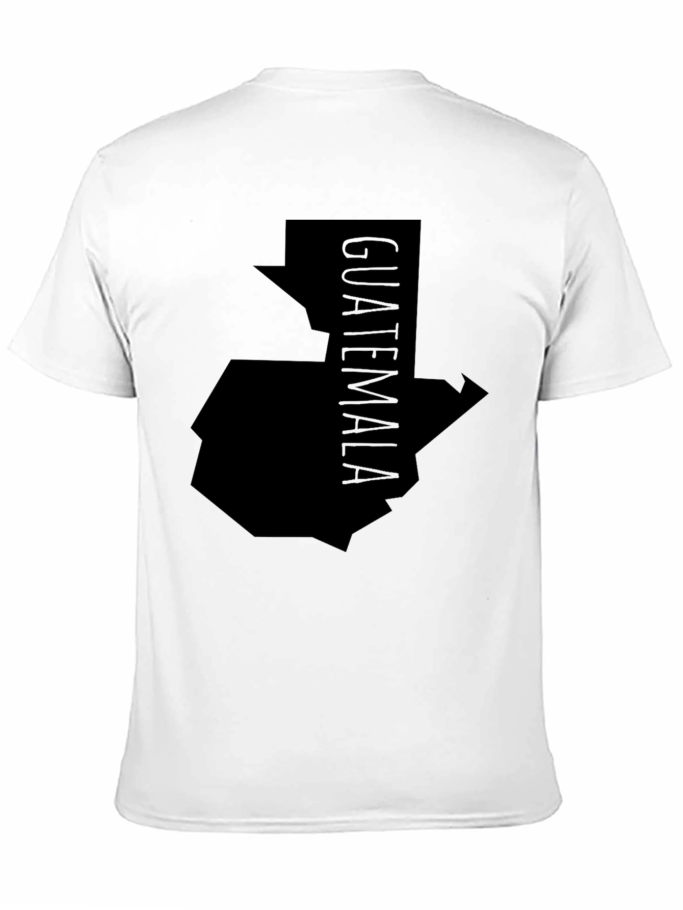 Guatemala Map Graphic Tee - Black Unisex Shirt
