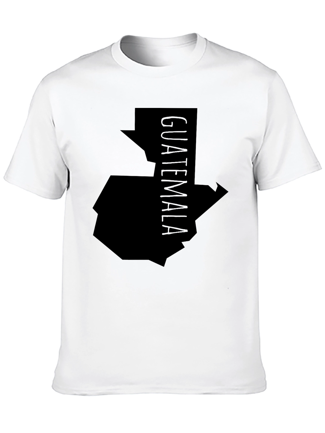 Guatemala Map Graphic Tee - Black Unisex Shirt