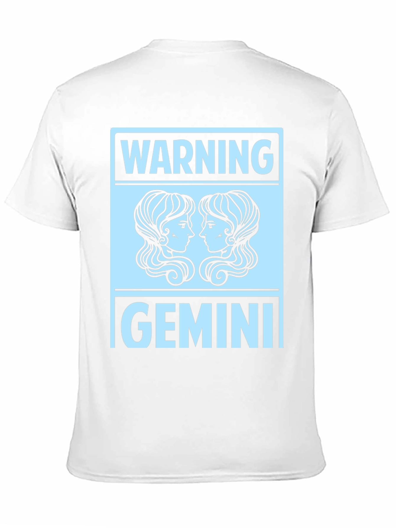 Gemini Zodiac Sign Warning T-Shirt