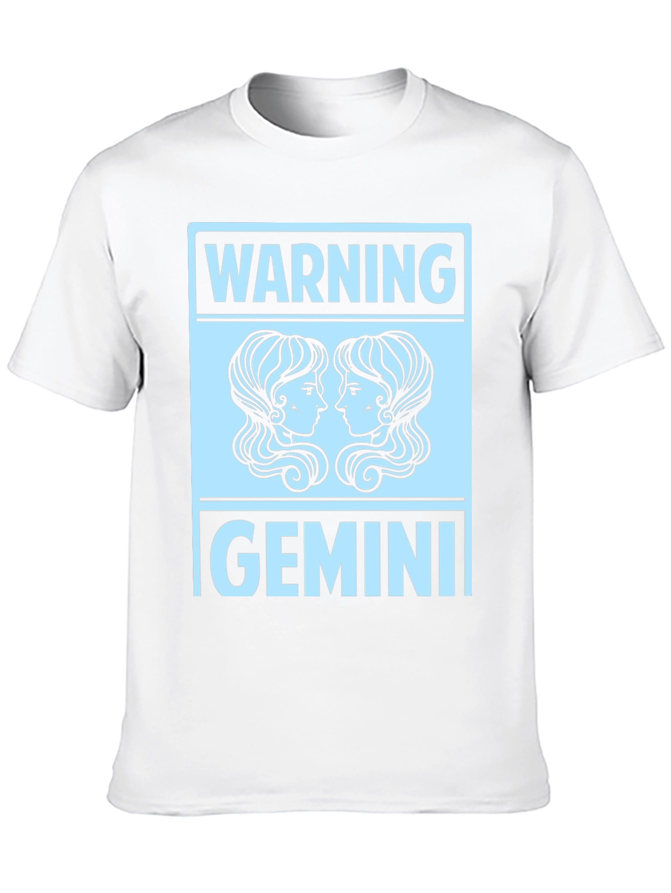 Gemini Zodiac Sign Warning T-Shirt