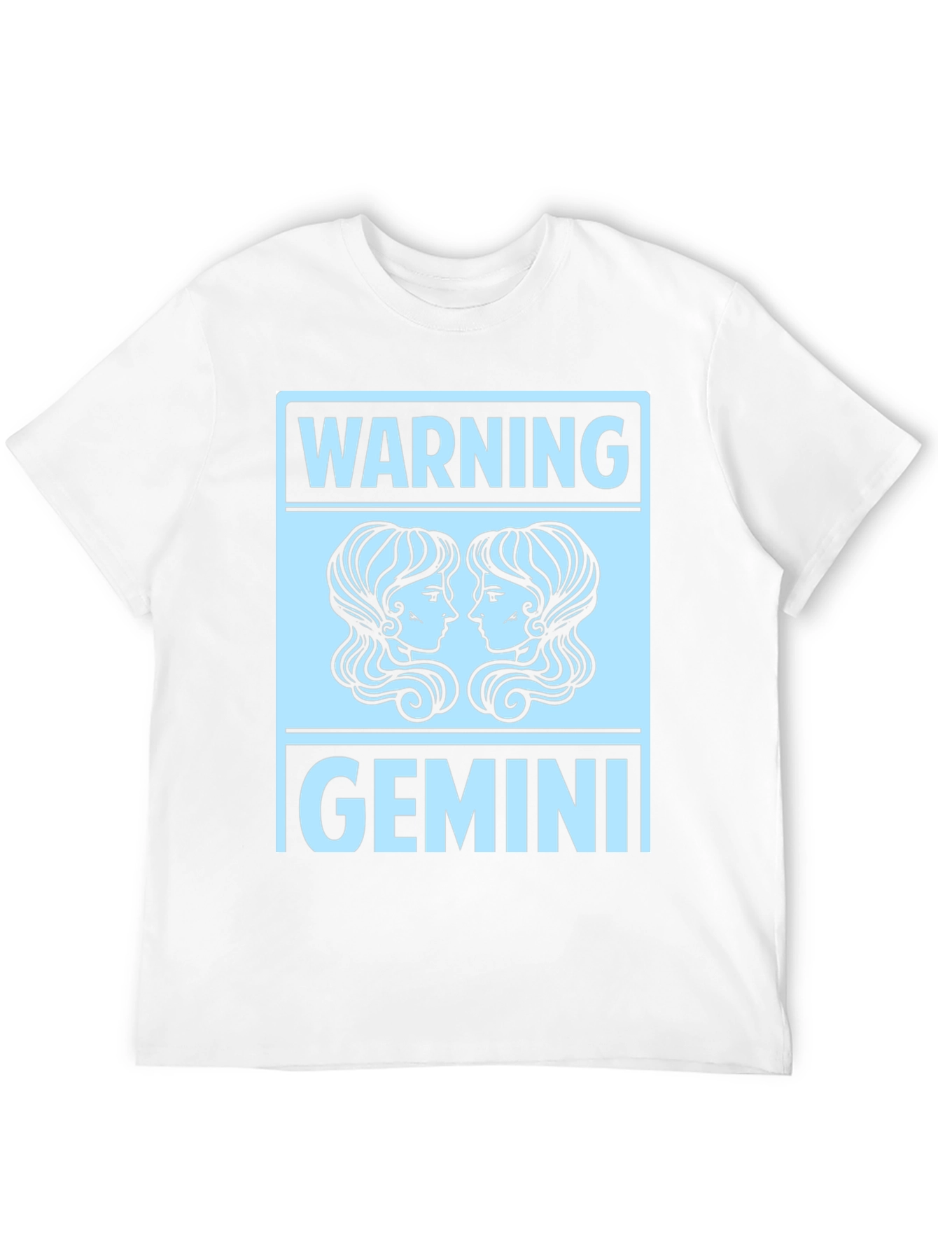 Gemini Zodiac Sign Warning T-Shirt