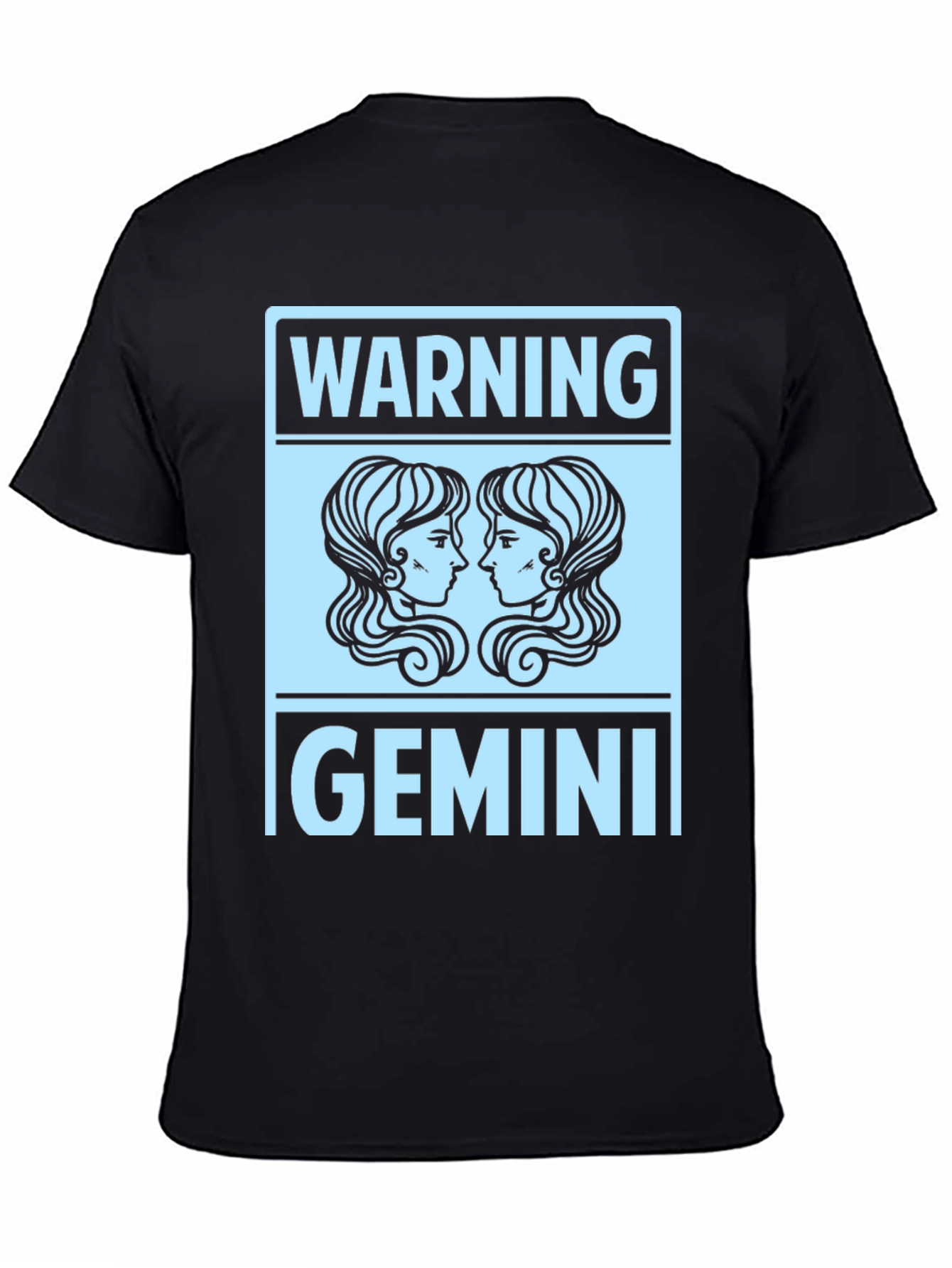 Gemini Zodiac Sign Warning T-Shirt