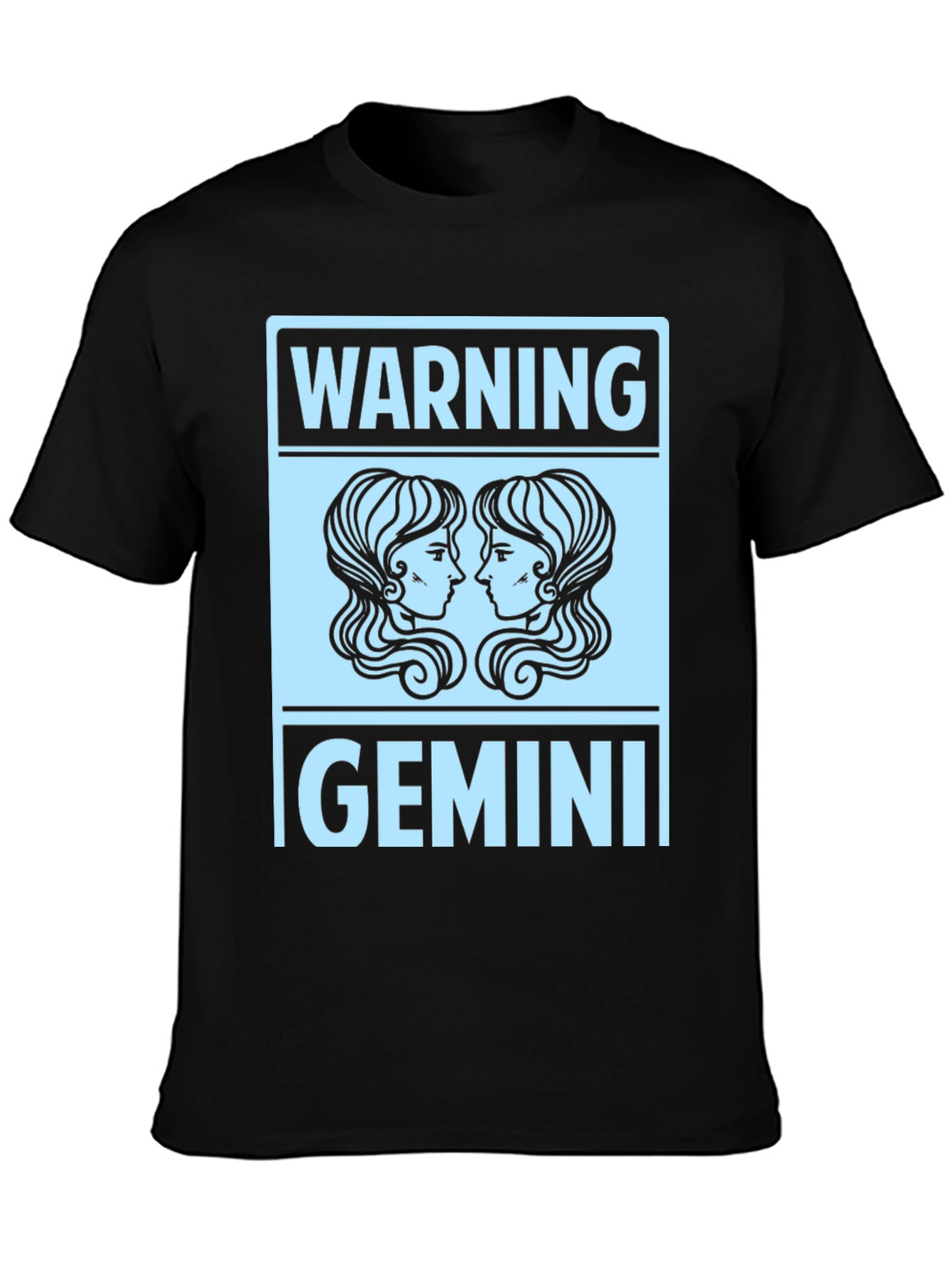 Gemini Zodiac Sign Warning T-Shirt