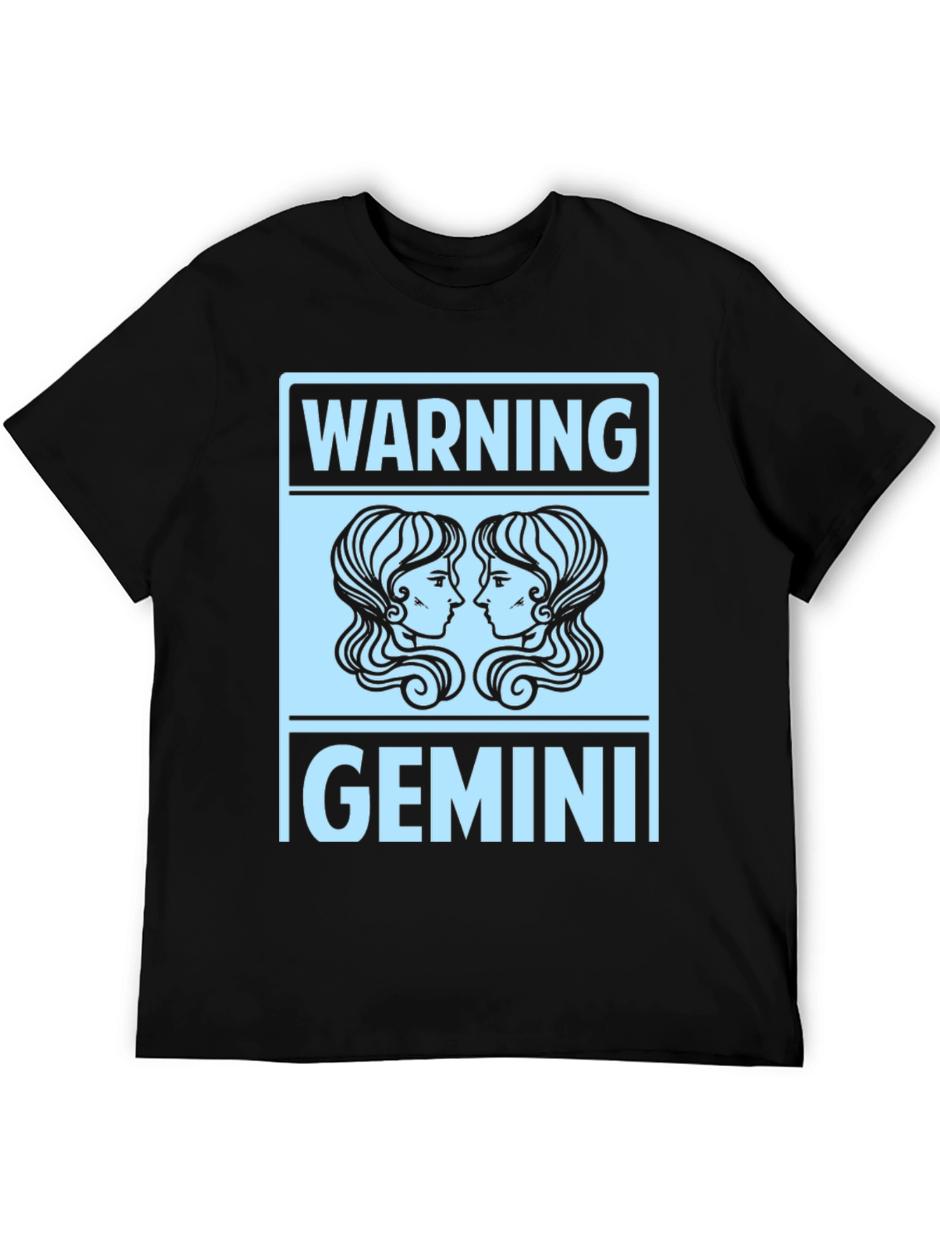 Gemini Zodiac Sign Warning T-Shirt