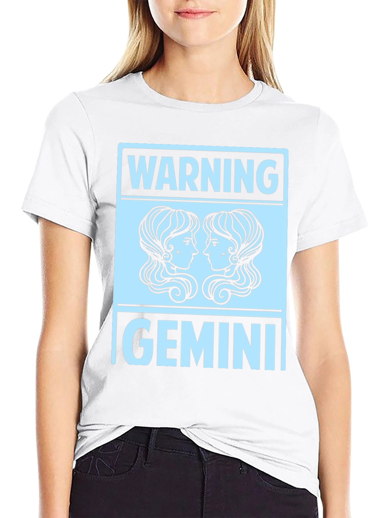 Gemini Zodiac Sign Warning T-Shirt