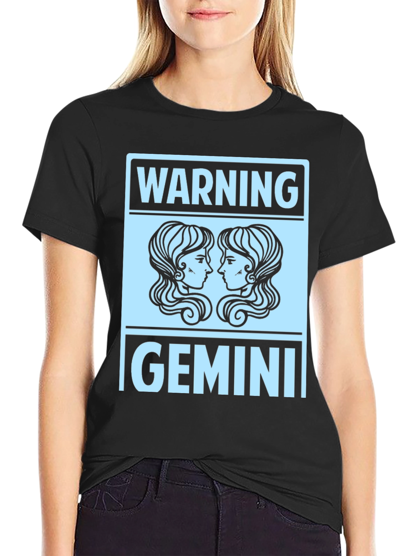Gemini Zodiac Sign Warning T-Shirt