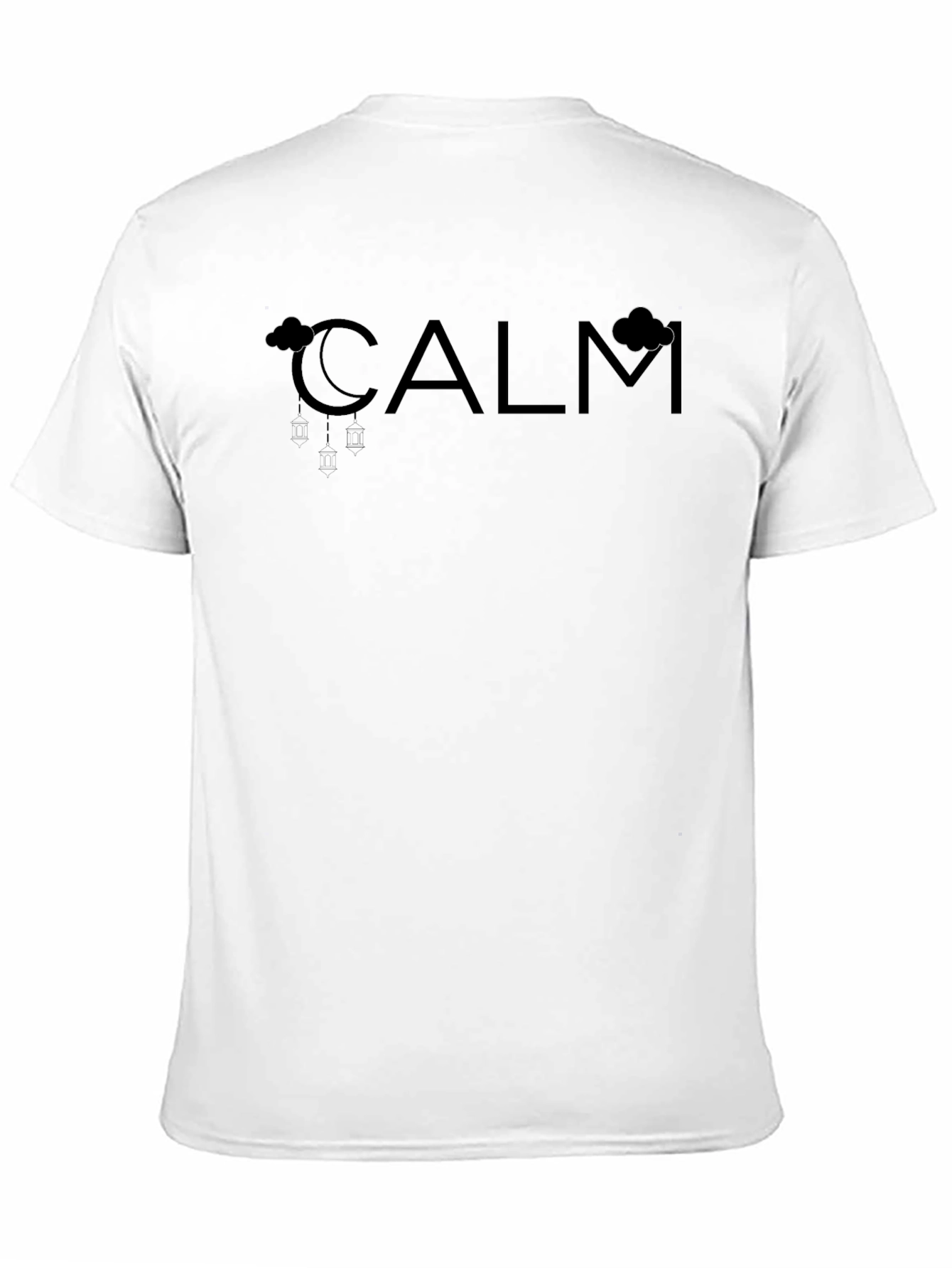 Calm Mood Black Graphic T-Shirt