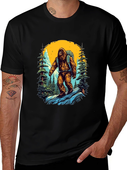 Bigfoot Hiker Graphic Tee - Adventure Awaits
