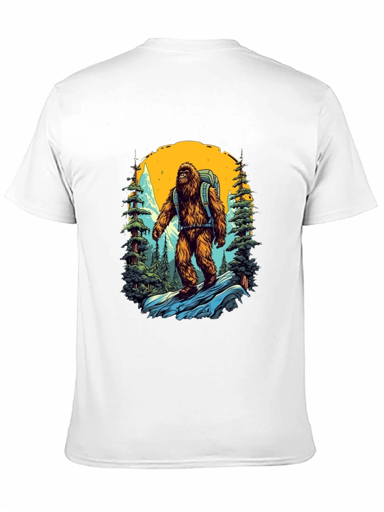 Bigfoot Hiker Graphic Tee - Adventure Awaits