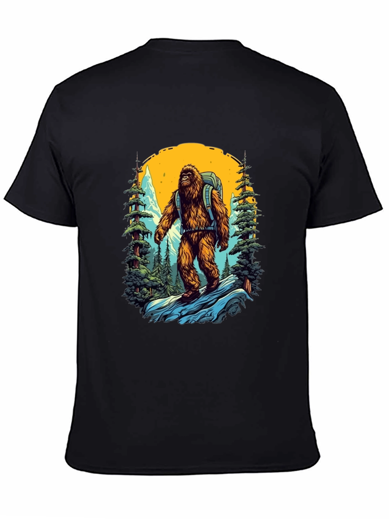 Bigfoot Hiker Graphic Tee - Adventure Awaits