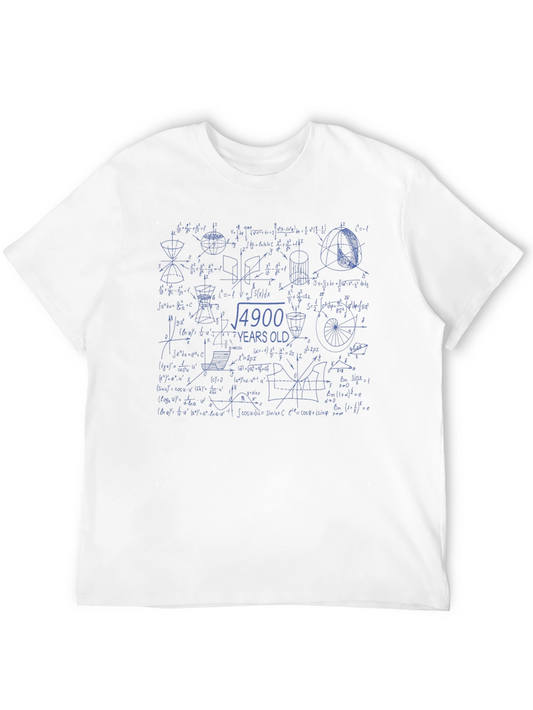 Math Formula T-Shirt - Square Root 4900 Years Old