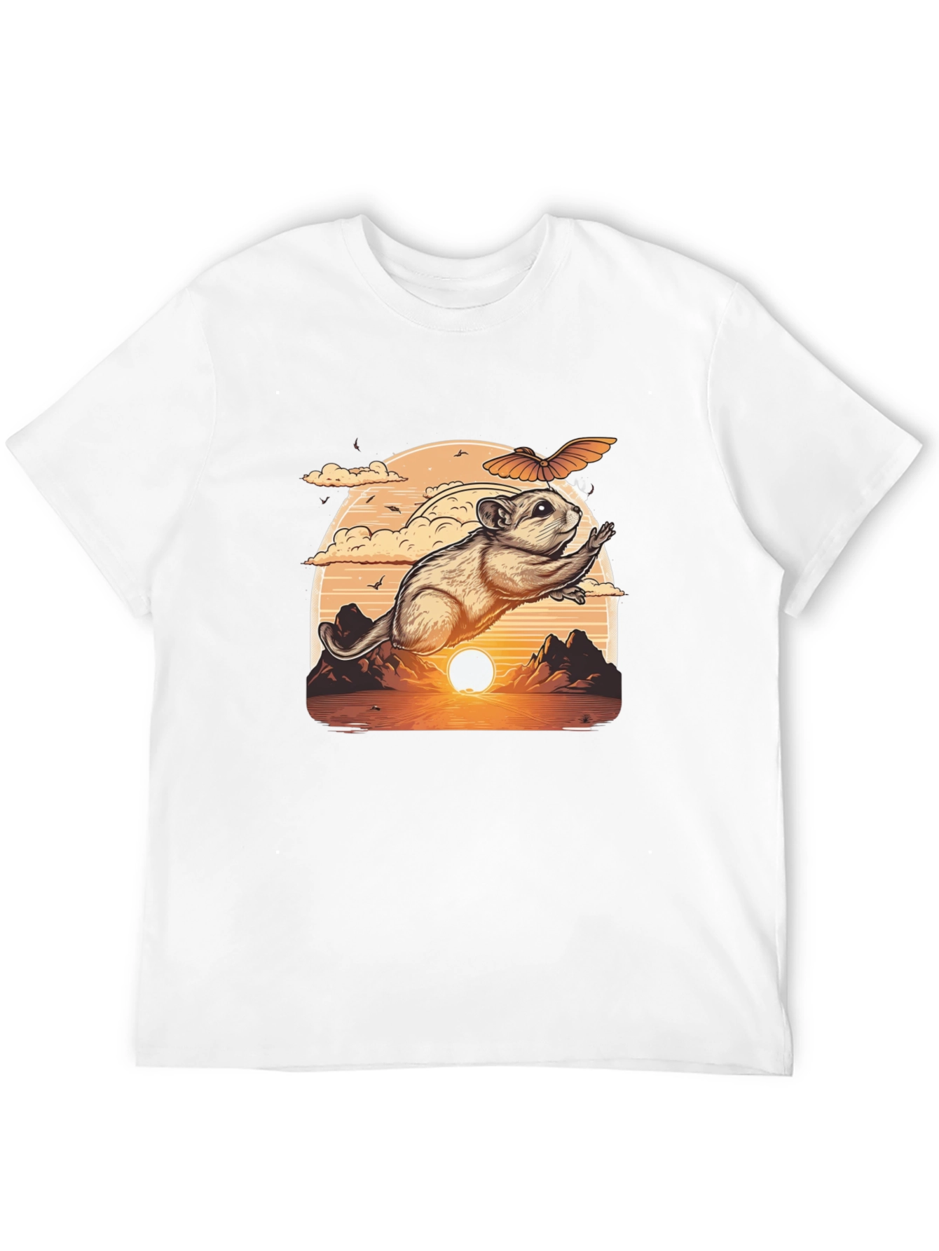 Flying Squirrel Sunset T-Shirt