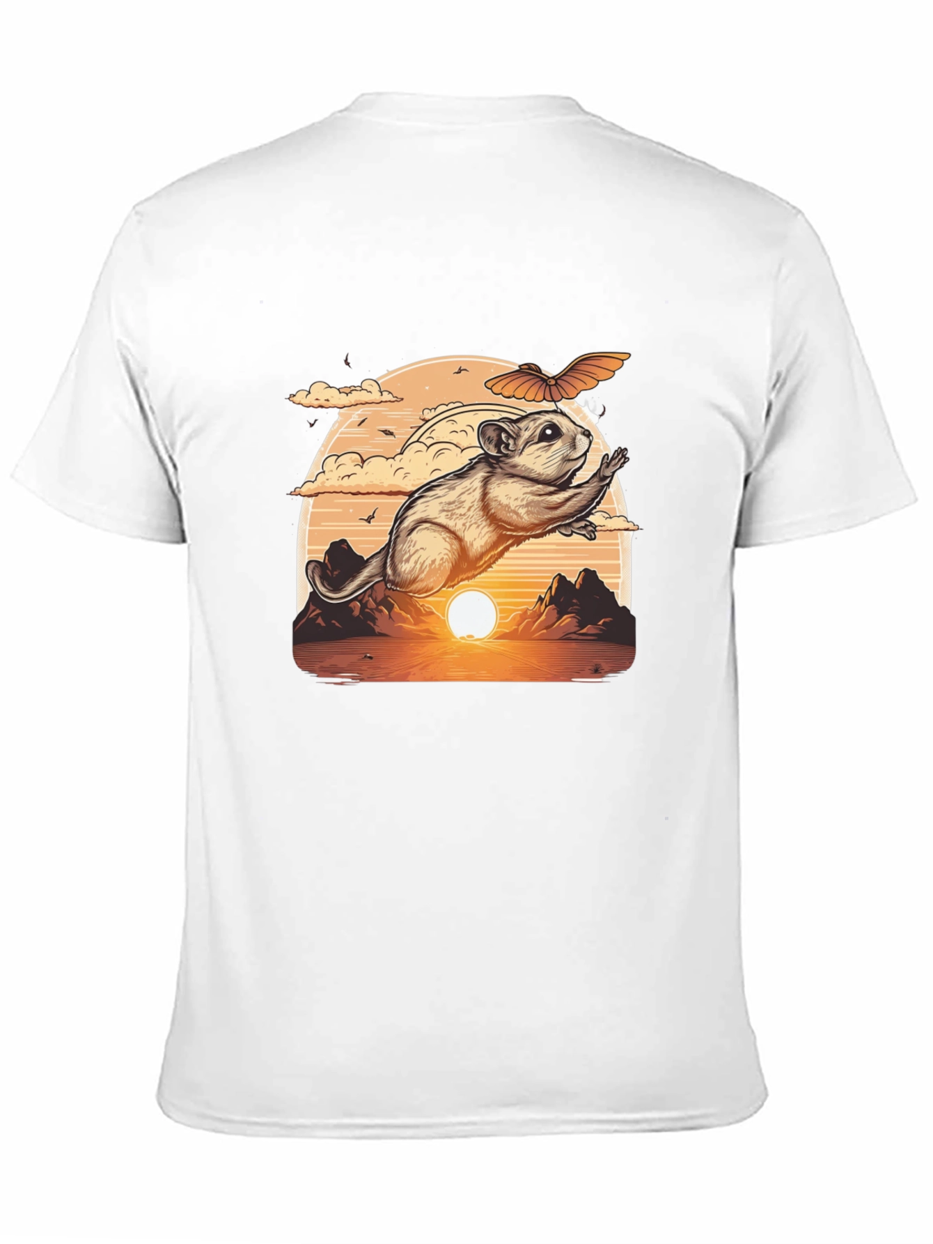 Flying Squirrel Sunset T-Shirt