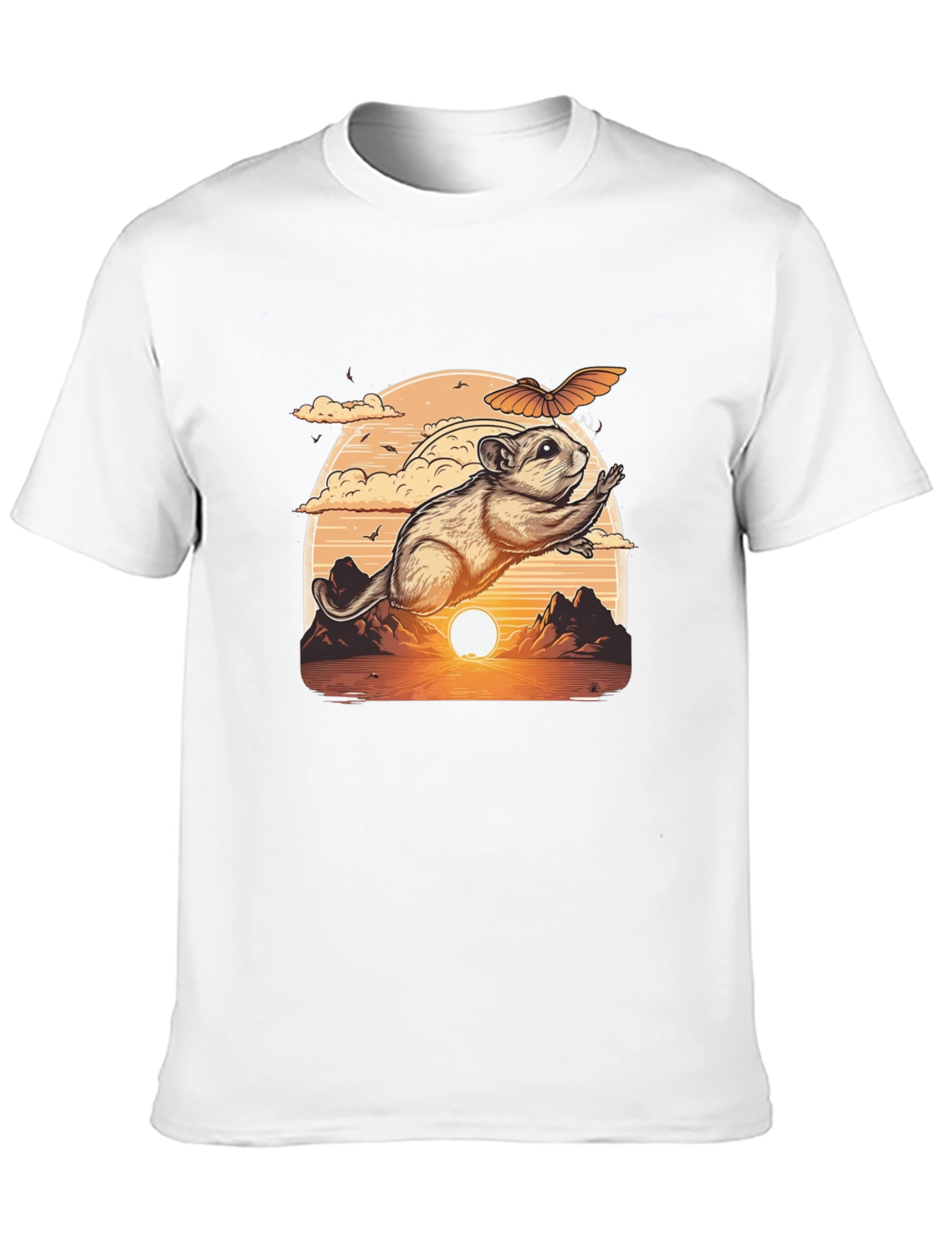 Flying Squirrel Sunset T-Shirt