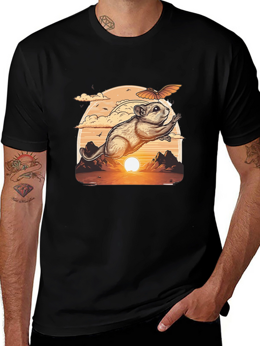 Flying Squirrel Sunset T-Shirt