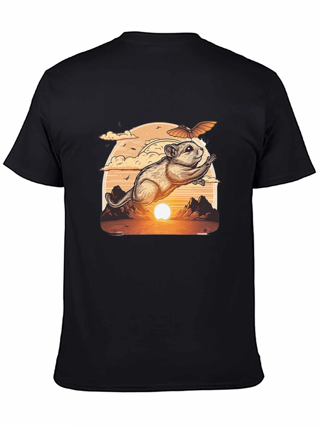 Flying Squirrel Sunset T-Shirt