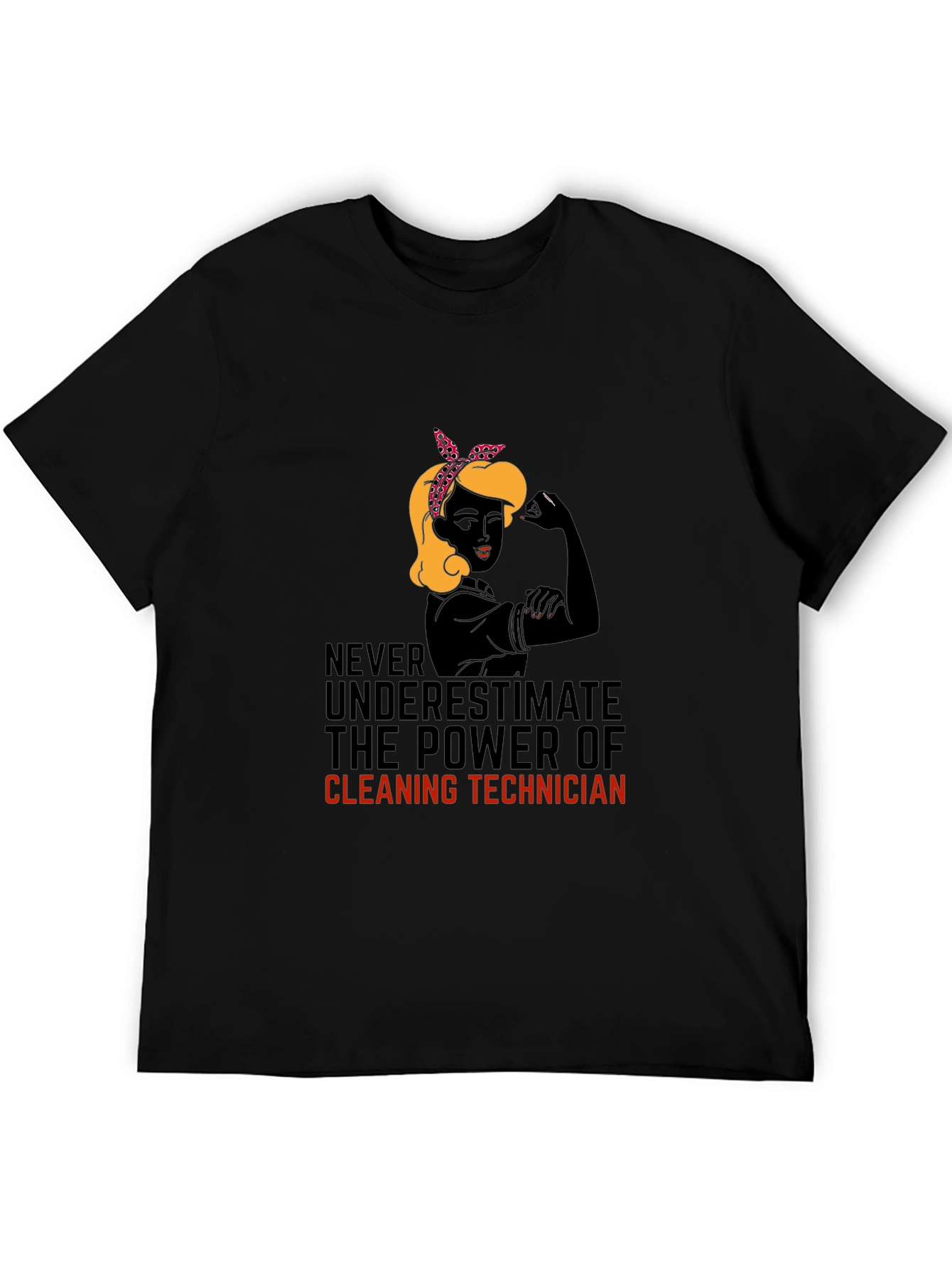 Cleaning Technician Power T-Shirt