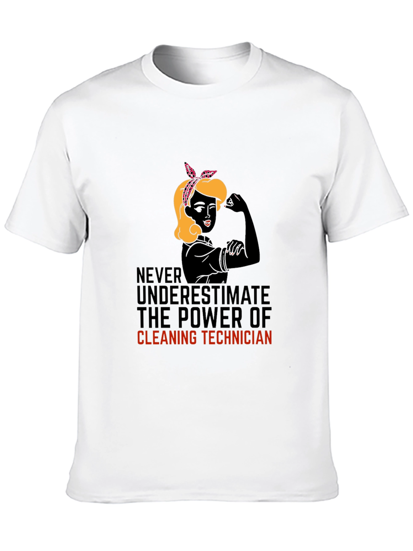 Cleaning Technician Power T-Shirt