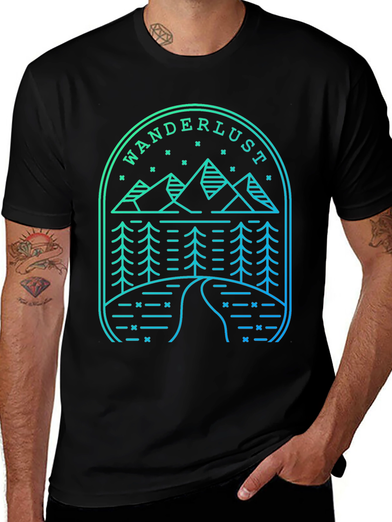 Wanderlust Nature Graphic T-Shirt