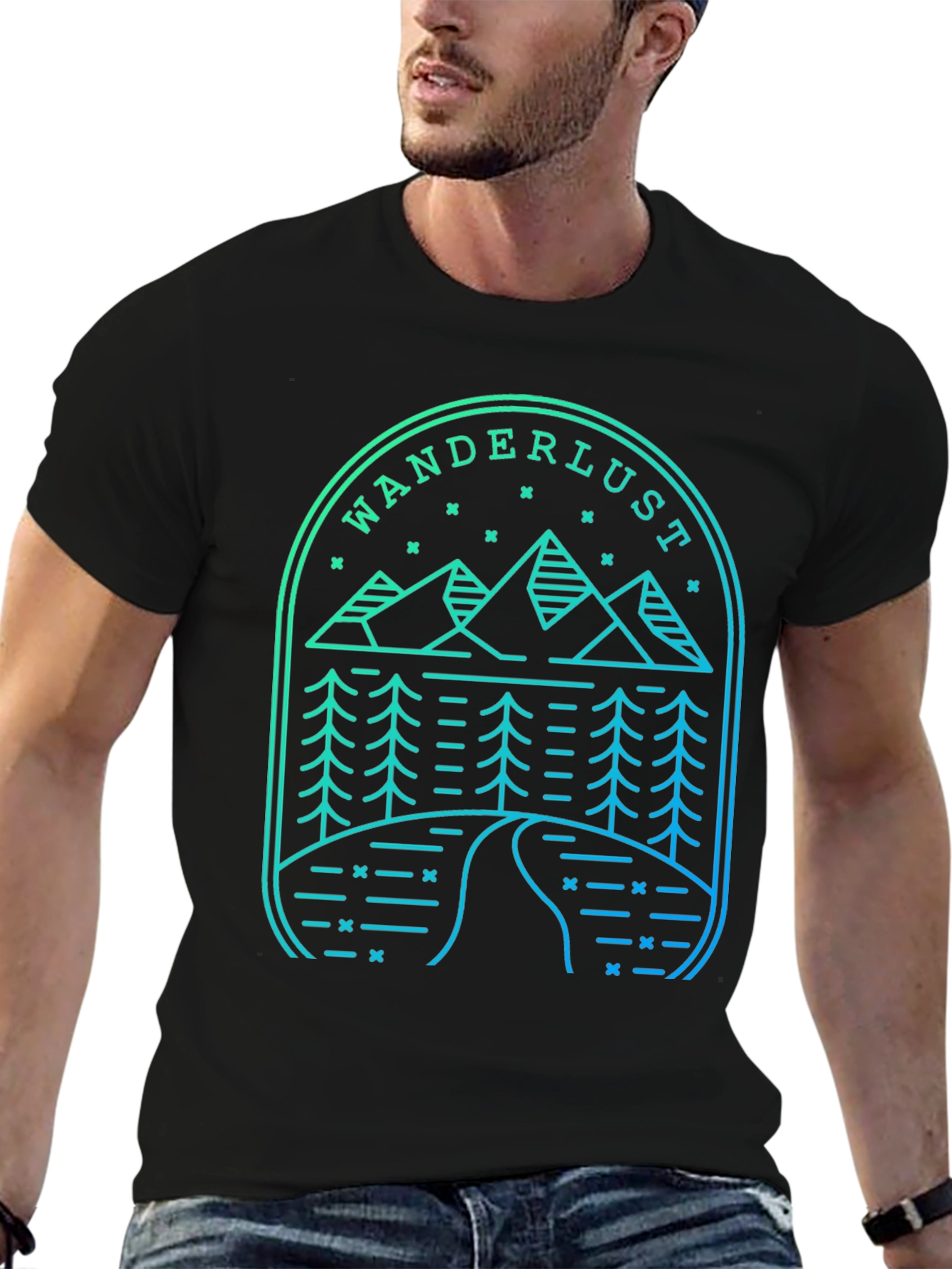Wanderlust Nature Graphic T-Shirt