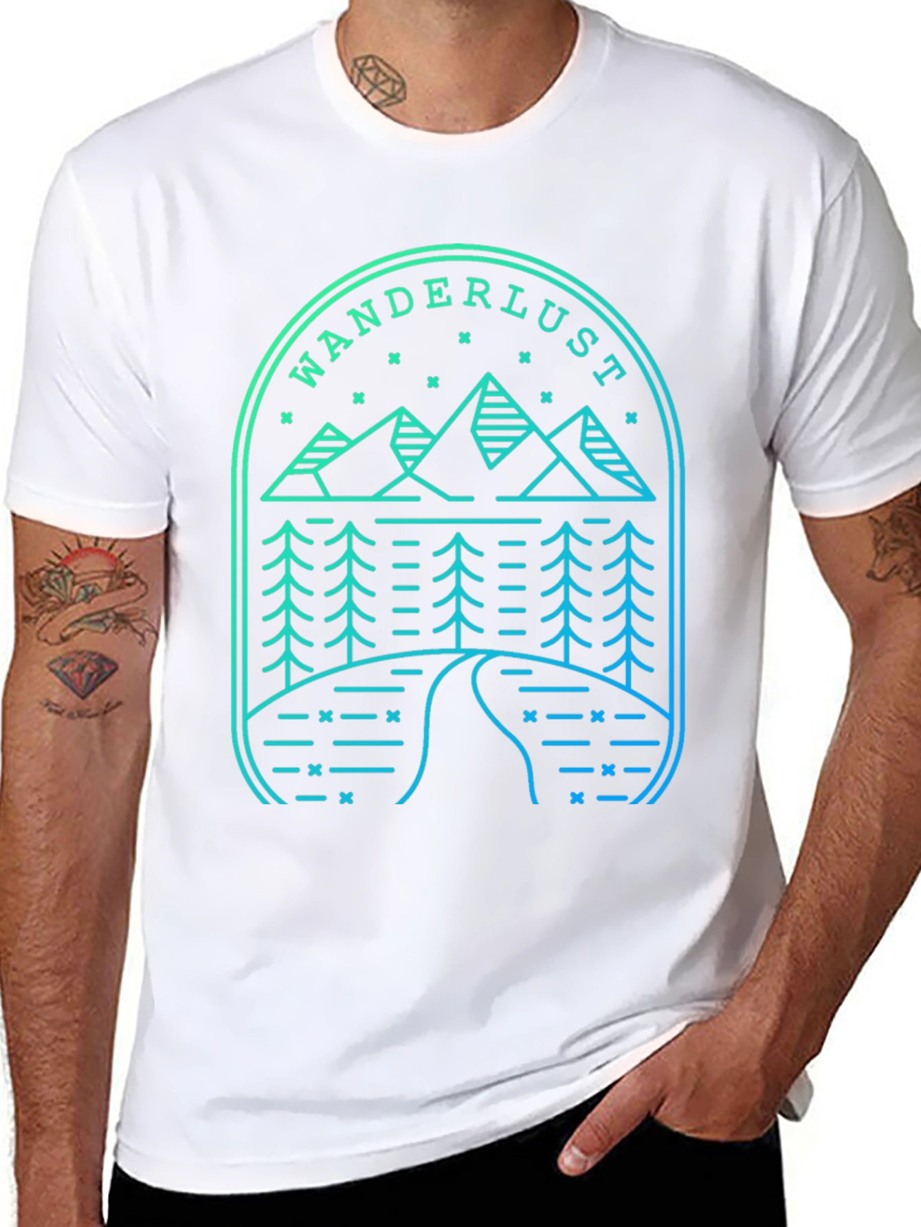Wanderlust Nature Graphic T-Shirt